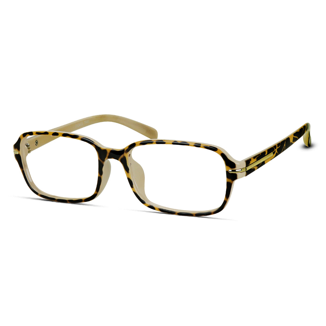 Rectangle Plastic Medium Eyeglasses