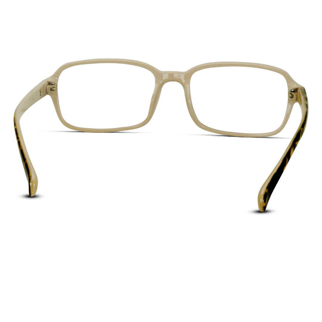 Rectangle Plastic Medium Eyeglasses