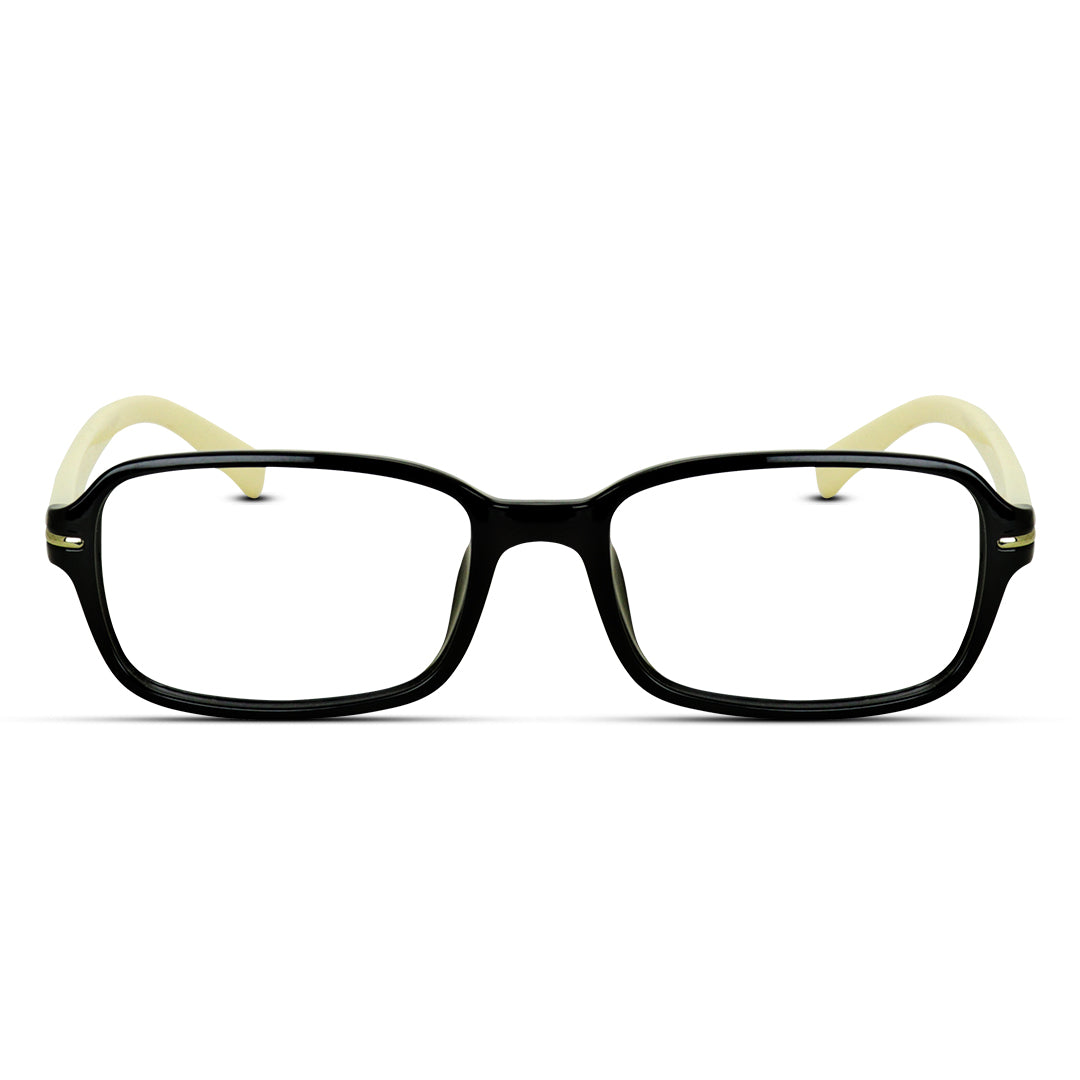 Rectangle Plastic Medium Eyeglasses