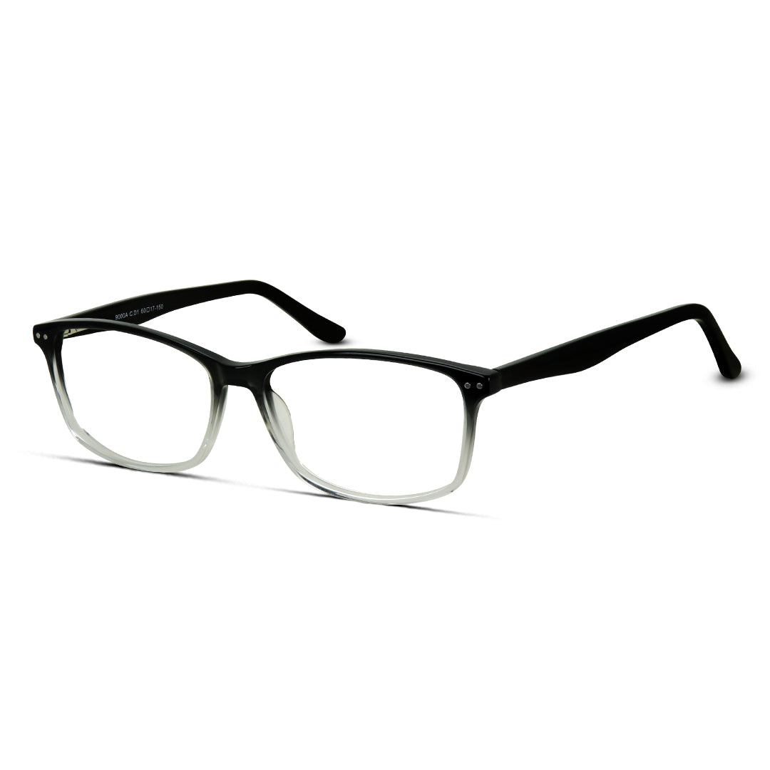 Rectangle Acetate X-Large Men's Eyeglasses