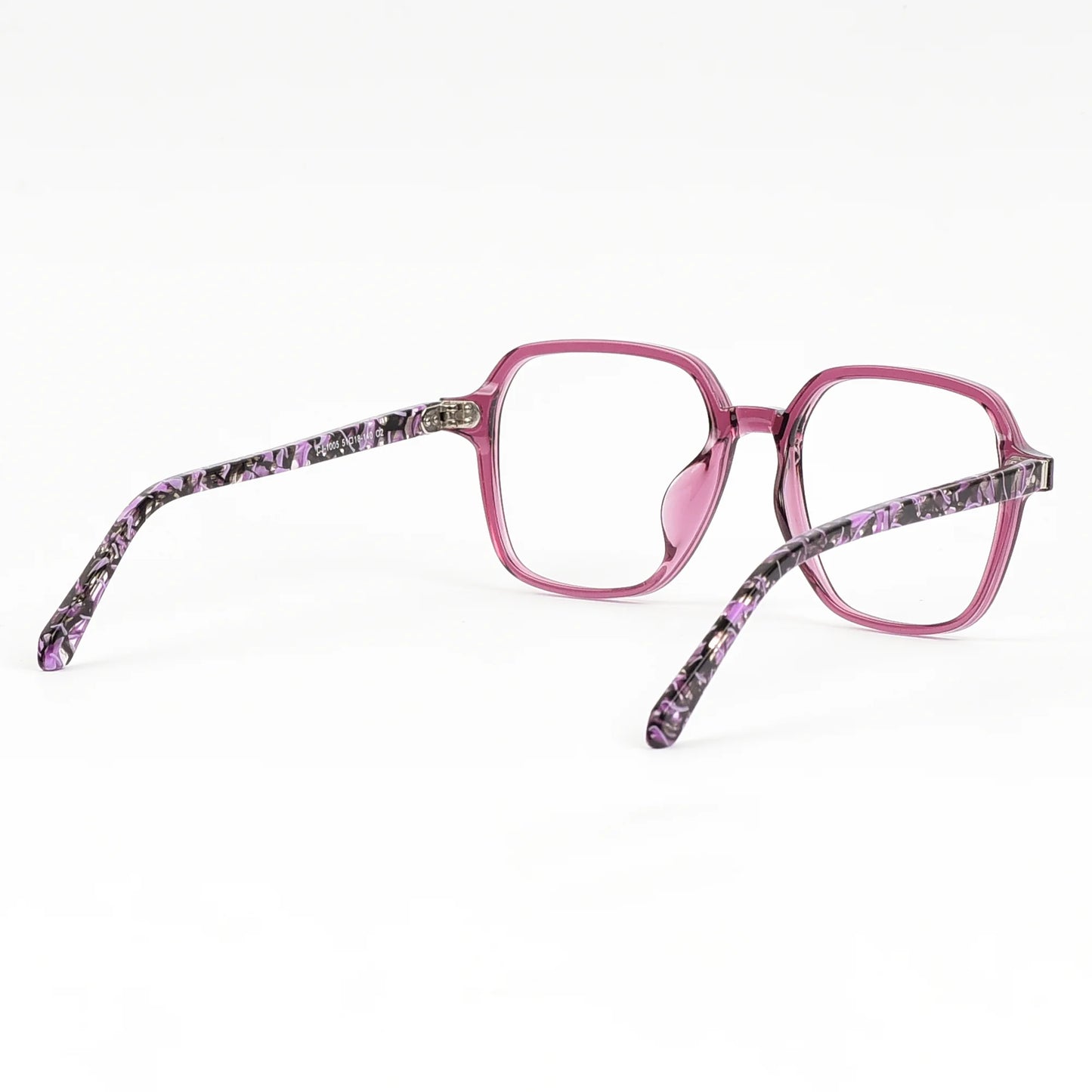 Square Stylish Over Sized Eye Glasses For Women