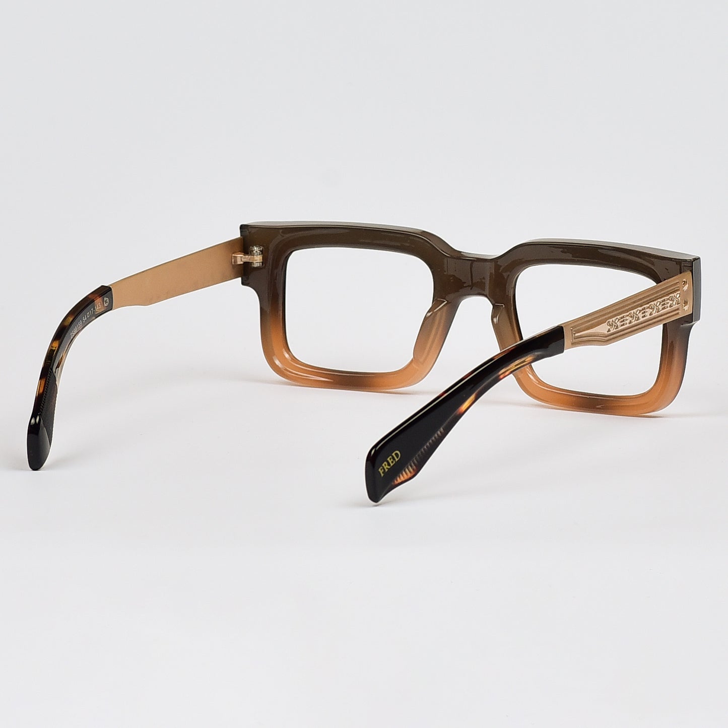 Thick Rectangular Frame Glasses For Men - Women