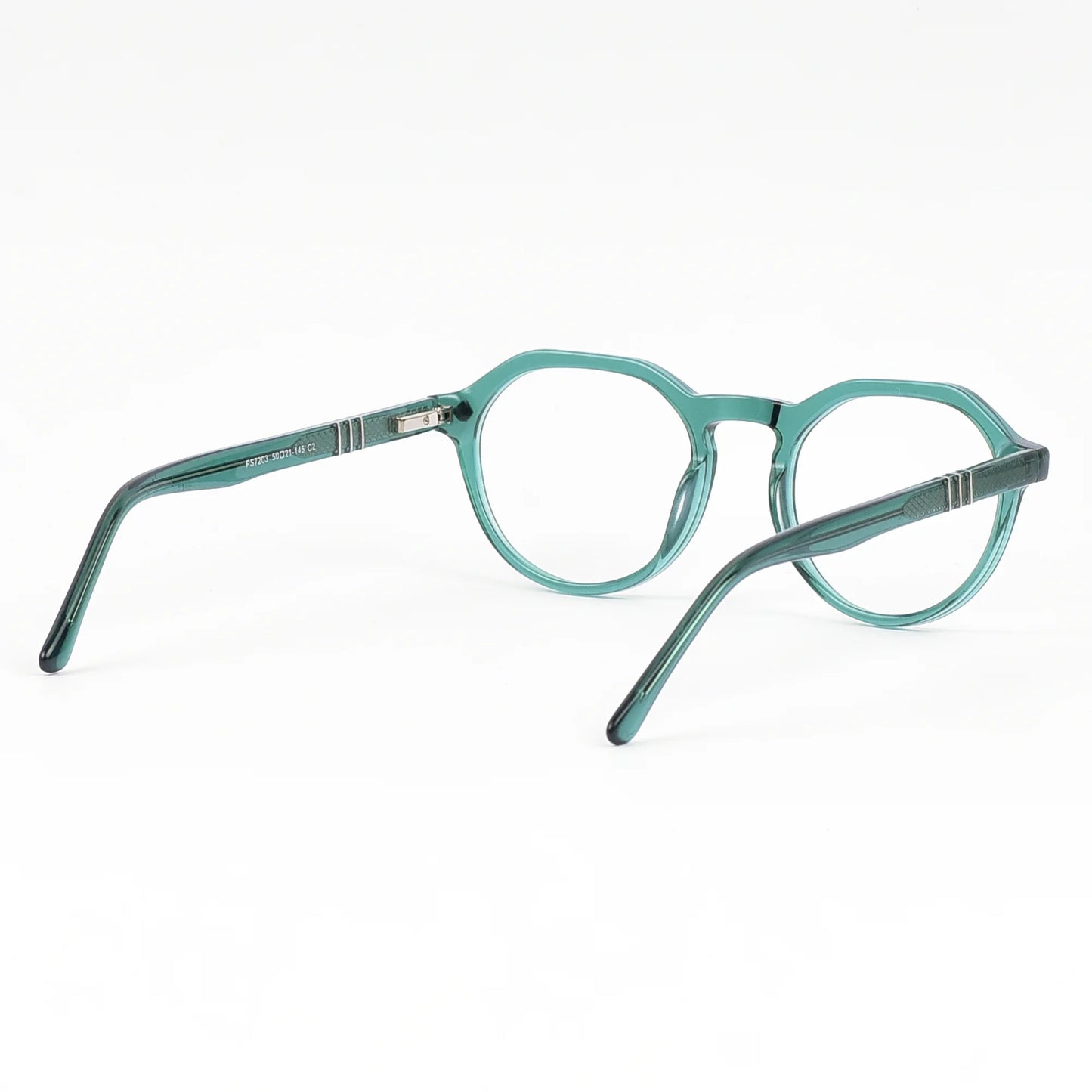 Retro Flat Plate Eyeglass