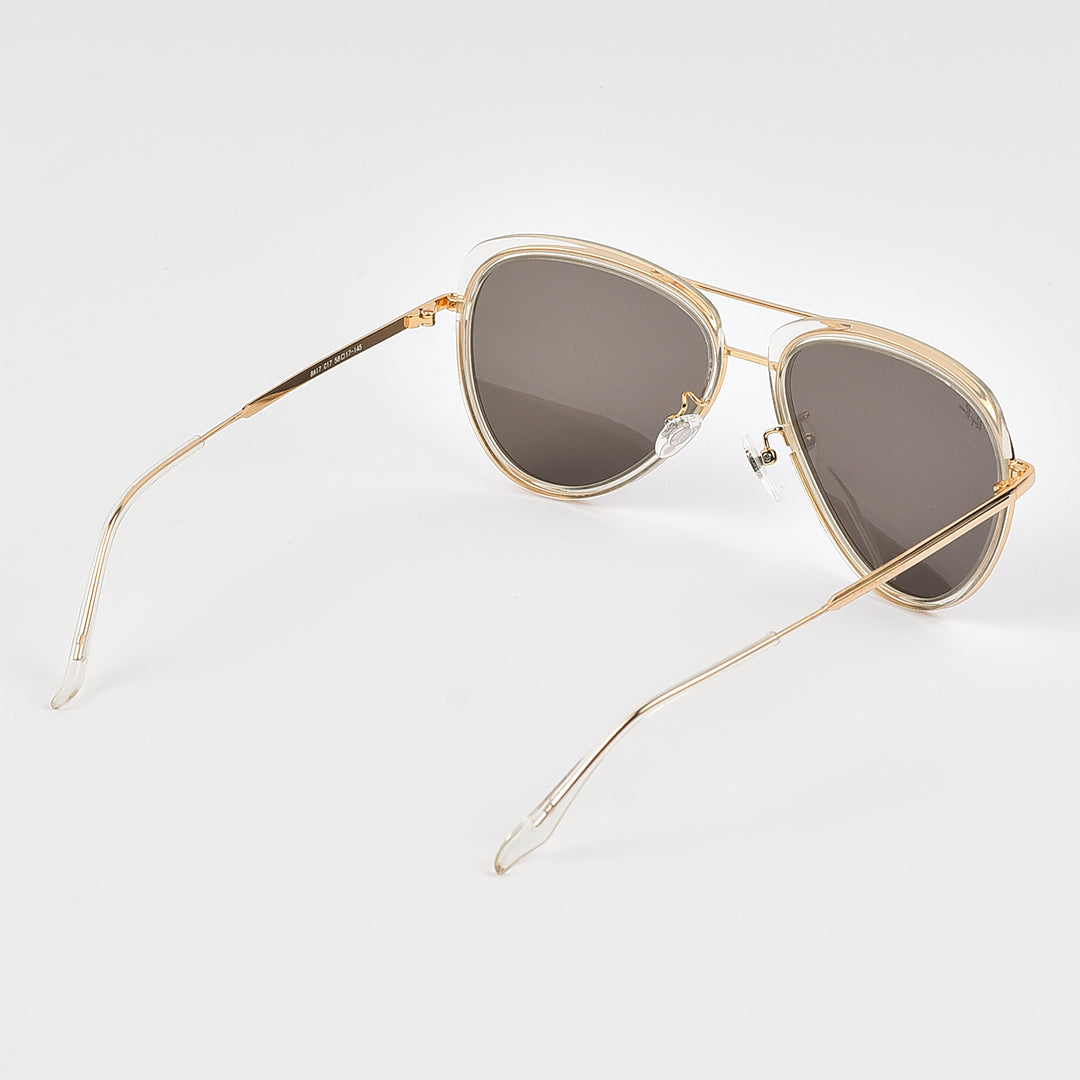 Retro Aviator Sun Glasses For Women