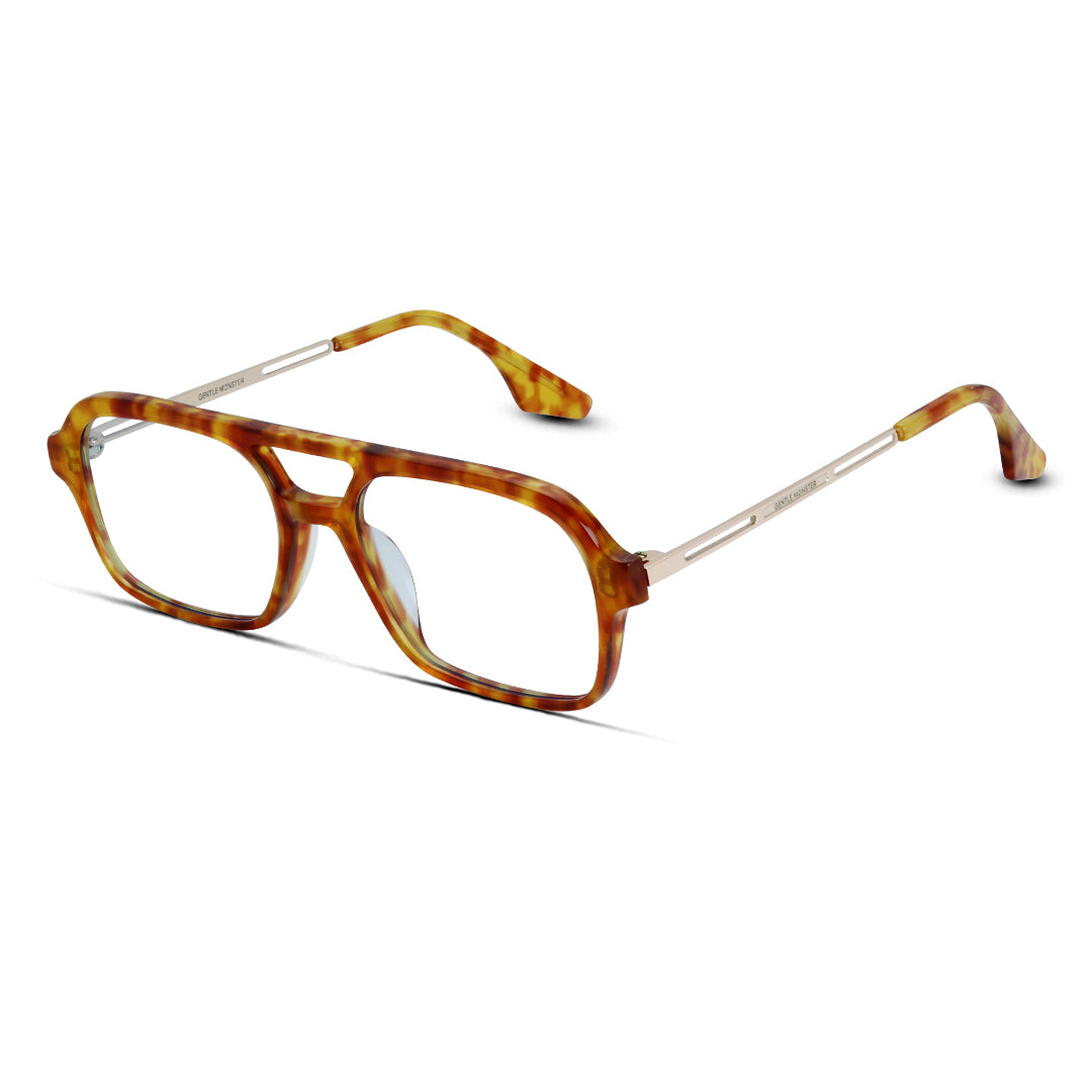 GENTLE MONSTER Rectanglular Aviator Medium Acetate Men's Eyeglasses