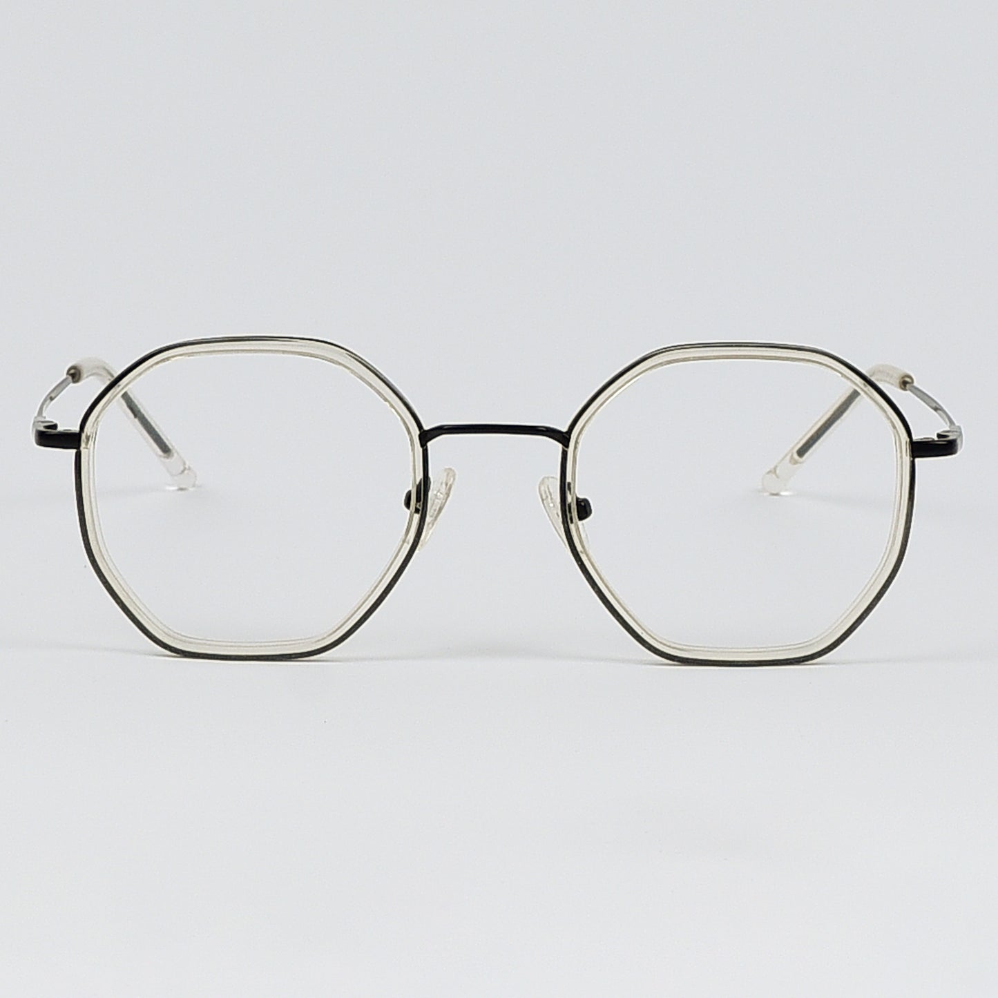 Light Weight Octagonal Metal Glasses