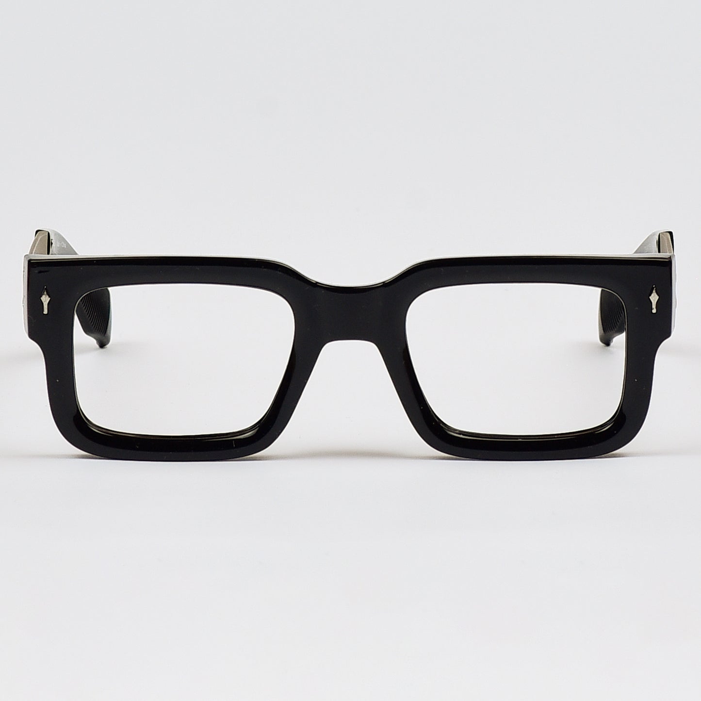Thick Rectangular Frame Glasses For Men - Women