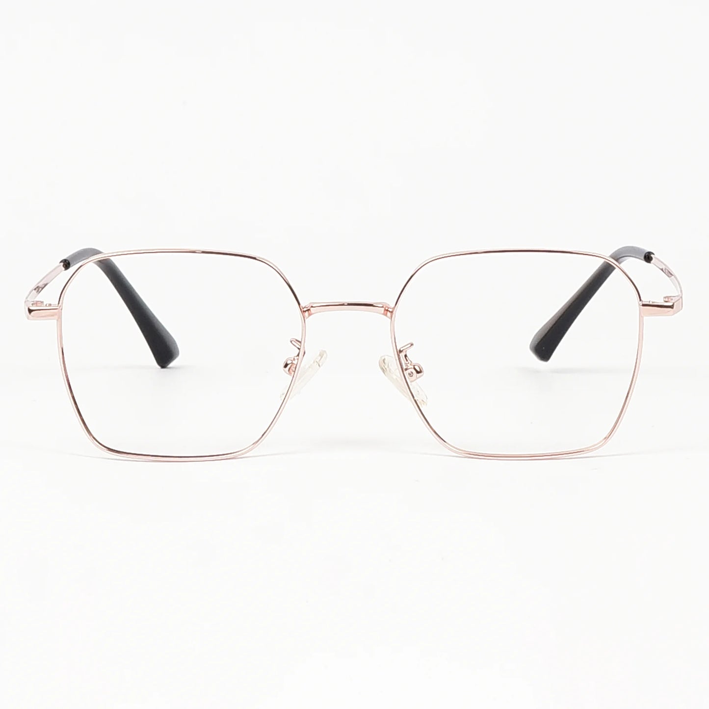 Hexagonal Metal Eye Glasses For Men/Women
