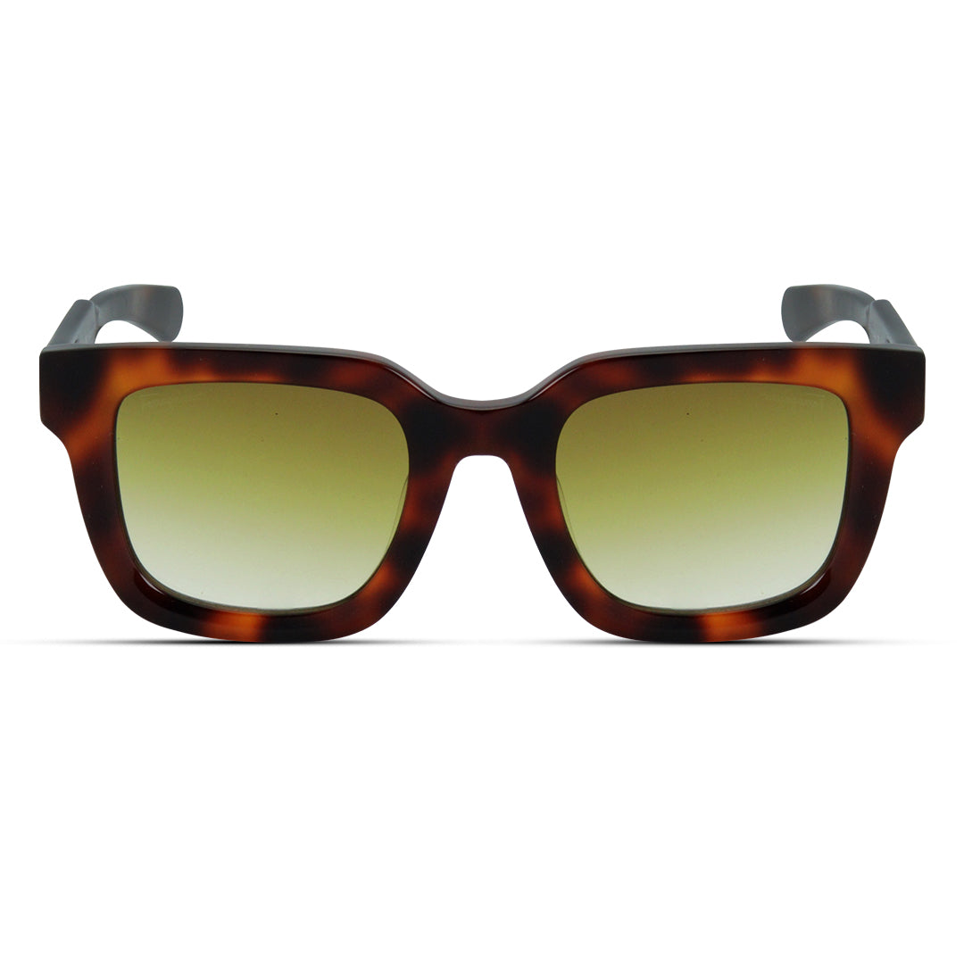 Bold Square Acetate Medium Unisex Sunglasses