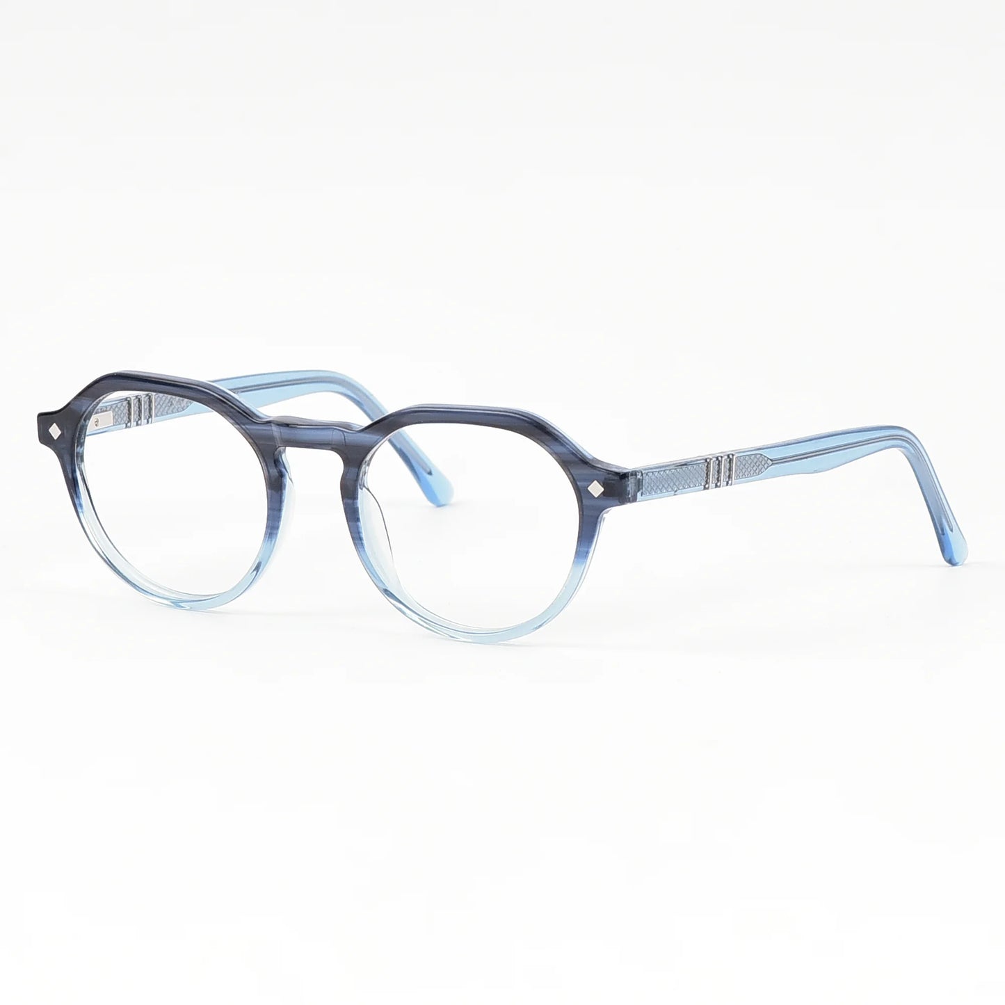 Retro Flat Plate Eyeglass