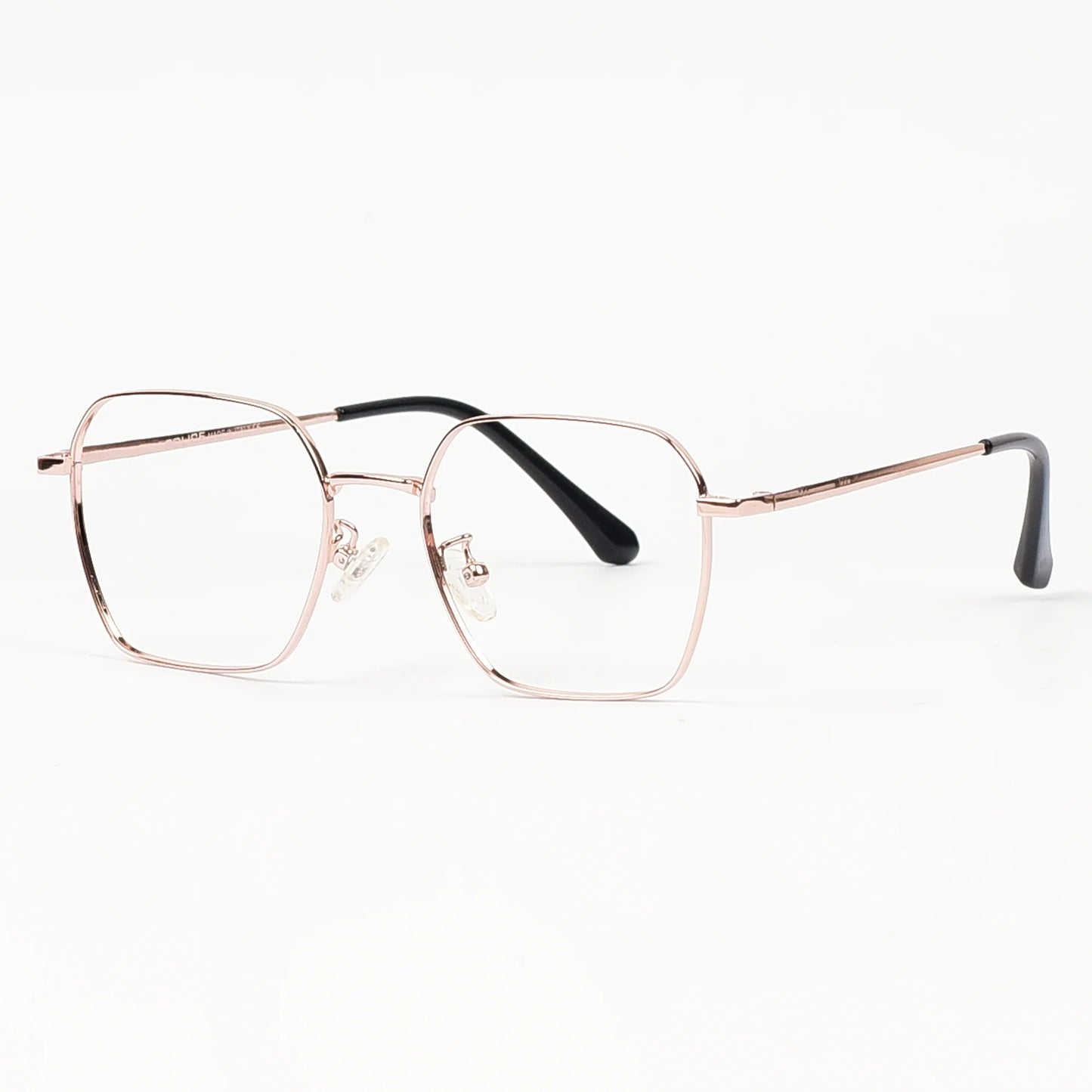 Hexagonal Metal Eye Glasses For Men/Women