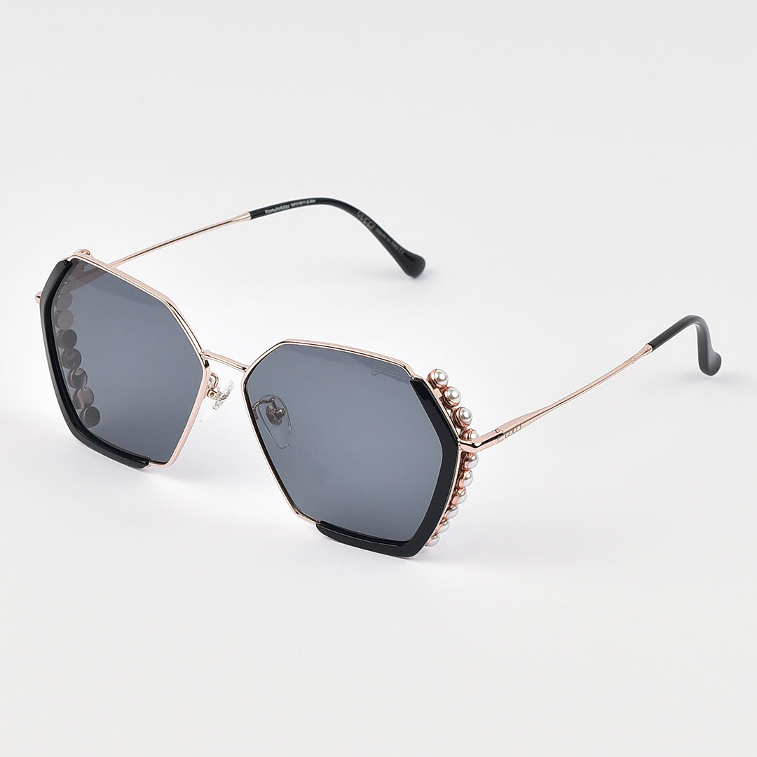 Butter Fly Pearl Sun Glasses For Women (Polarized)