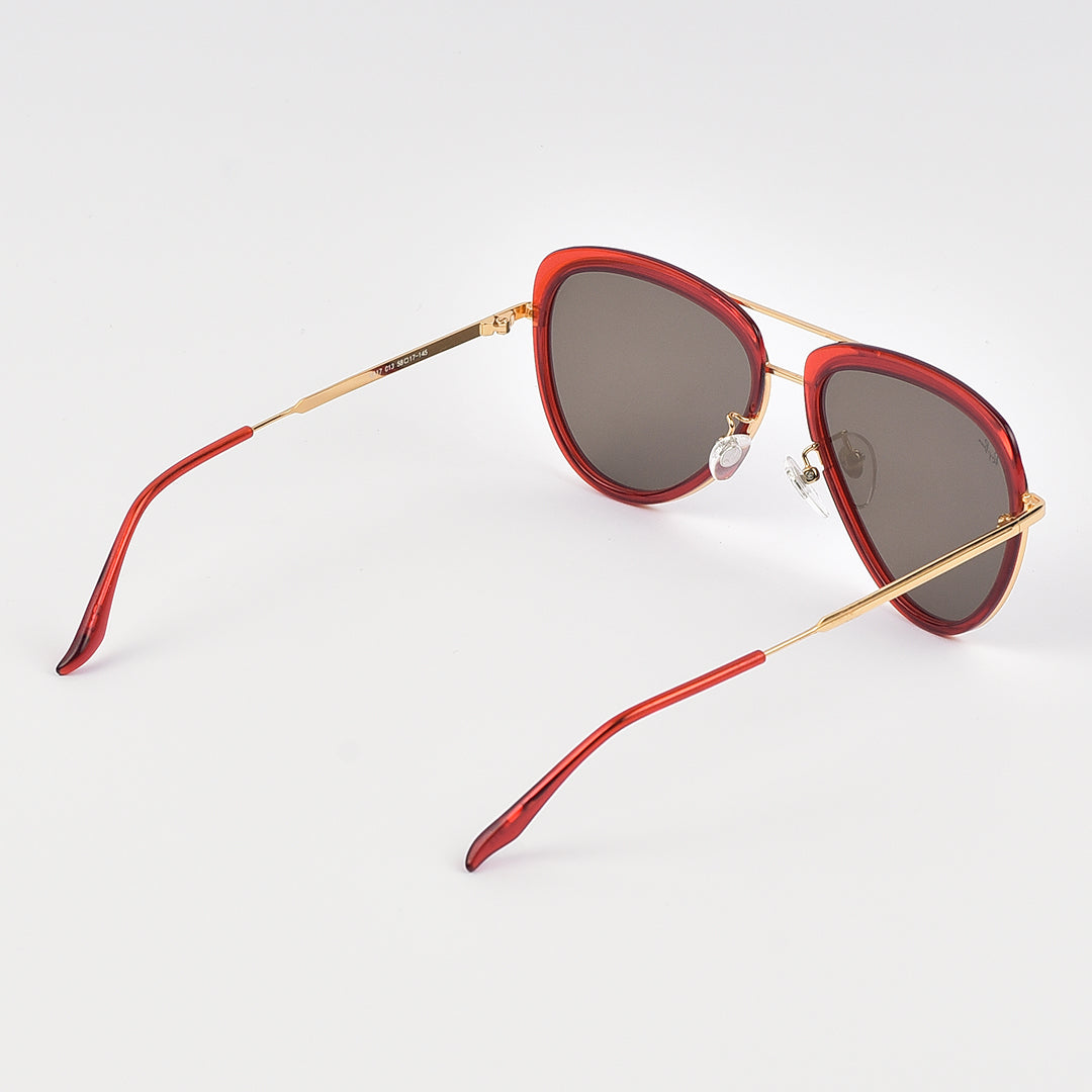 Retro Aviator Sun Glasses For Women