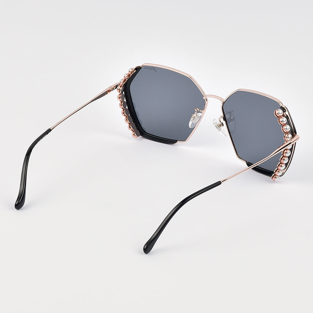 Butter Fly Pearl Sun Glasses For Women (Polarized)