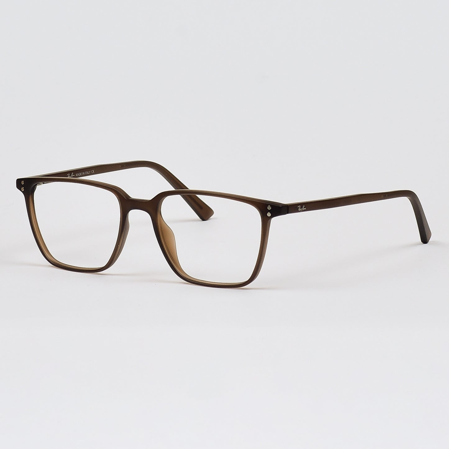 Square TR  Eye Glasses with Magnetic Polarized clip-on lens