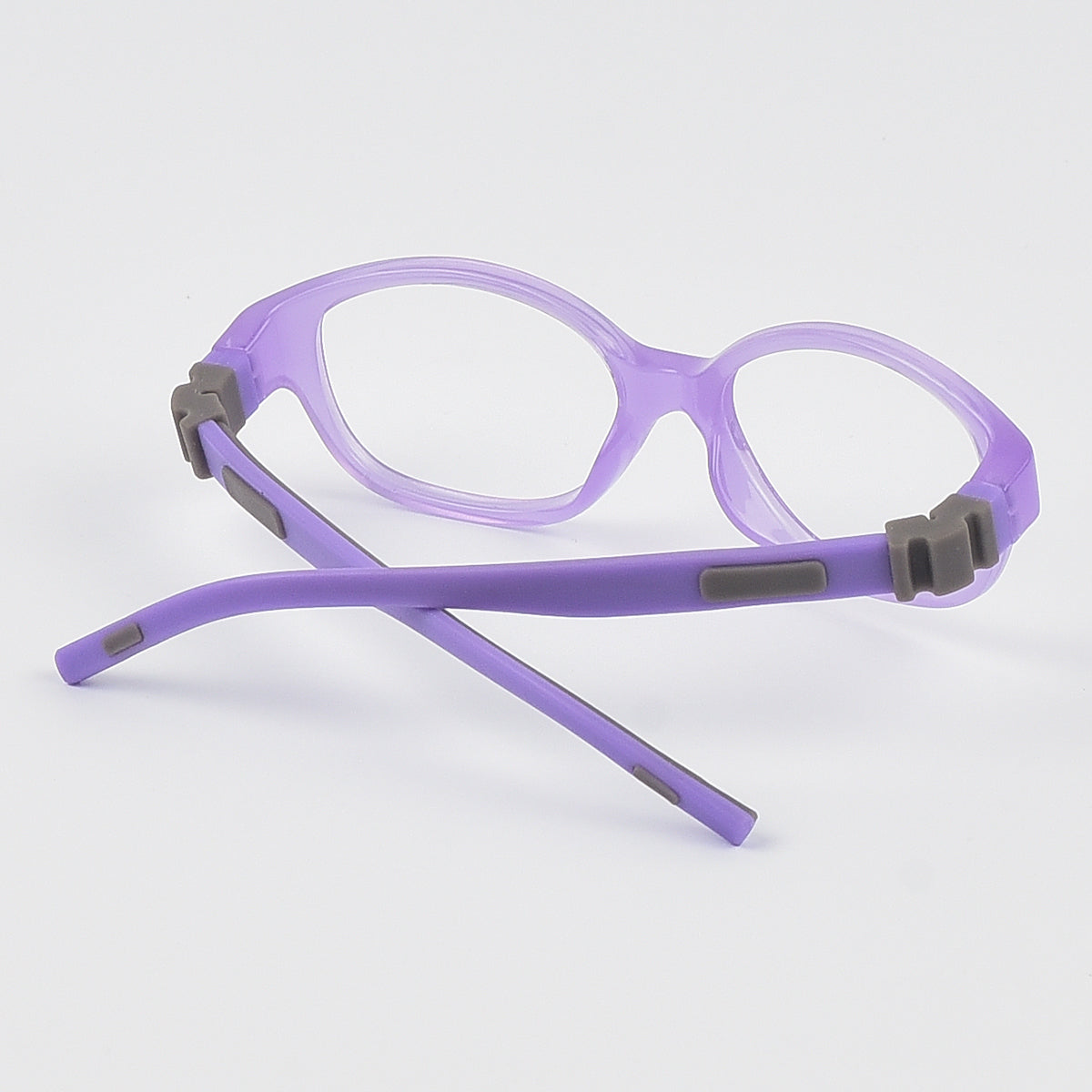 Children Glasses Size 43 No Screw Flexible Silicone Bendable Optical Frame Kids Eyeglasses Boys Girls For Ages 2-3Yrs