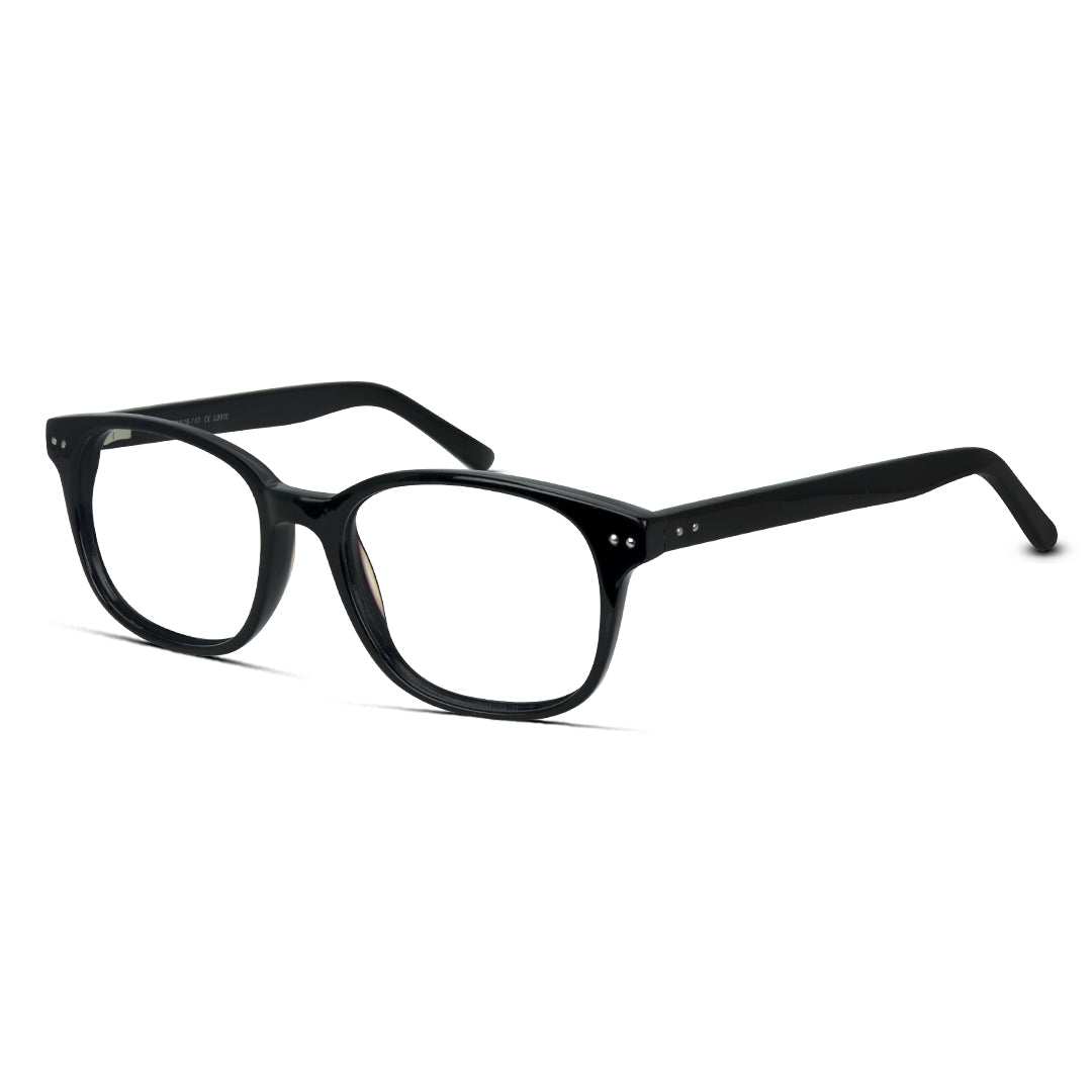 Square Acetate Medium Unisex Eyeglasses
