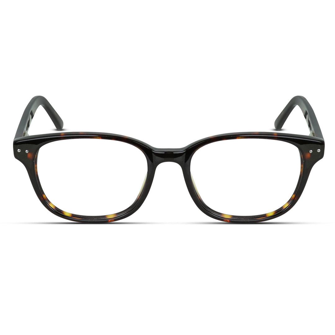 Square Acetate Medium Unisex Eyeglasses