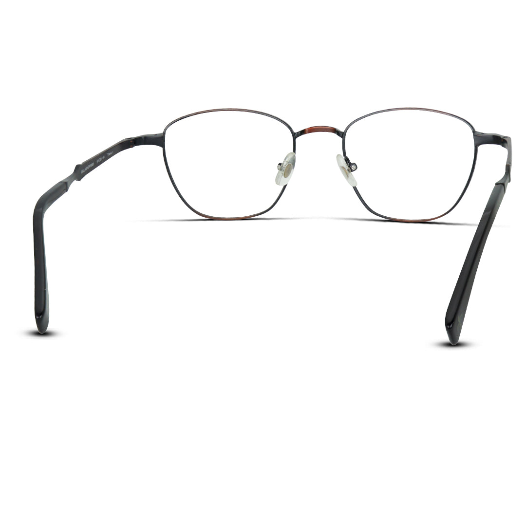 Seraphin Semi Square Medium Metal UniSex Eyeglasses