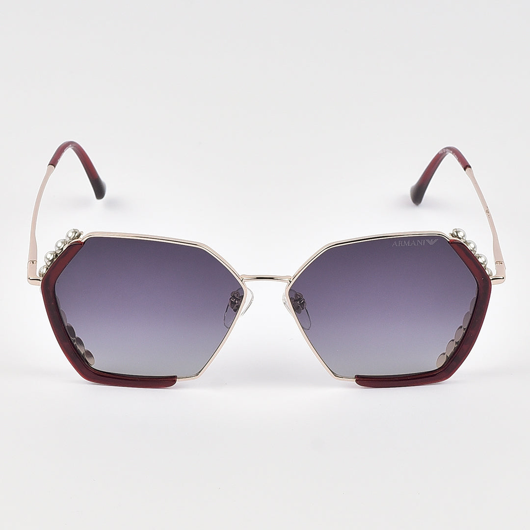 Butter Fly Pearl Sun Glasses For Women (Polarized)