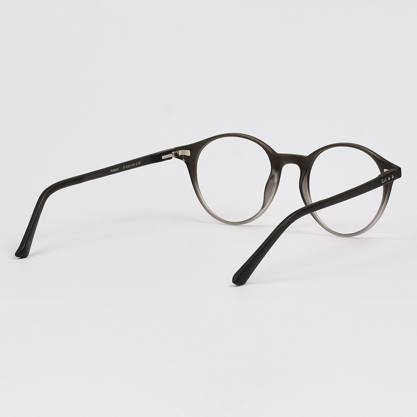 Round Clip-on Unisex Eyeglasses