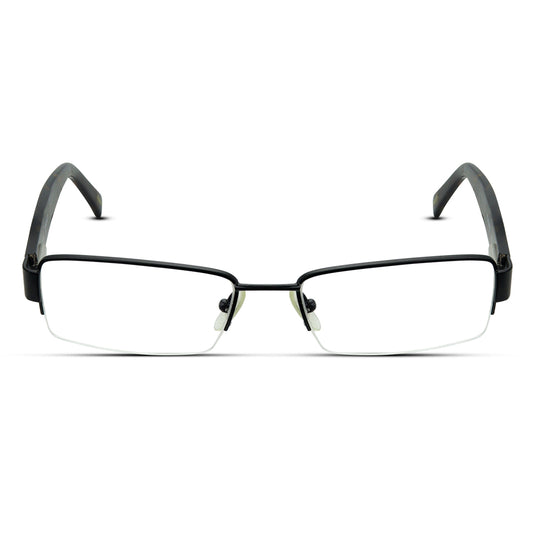 GANT Rectangle Half Rimless Medium Unisex Eyeglasses