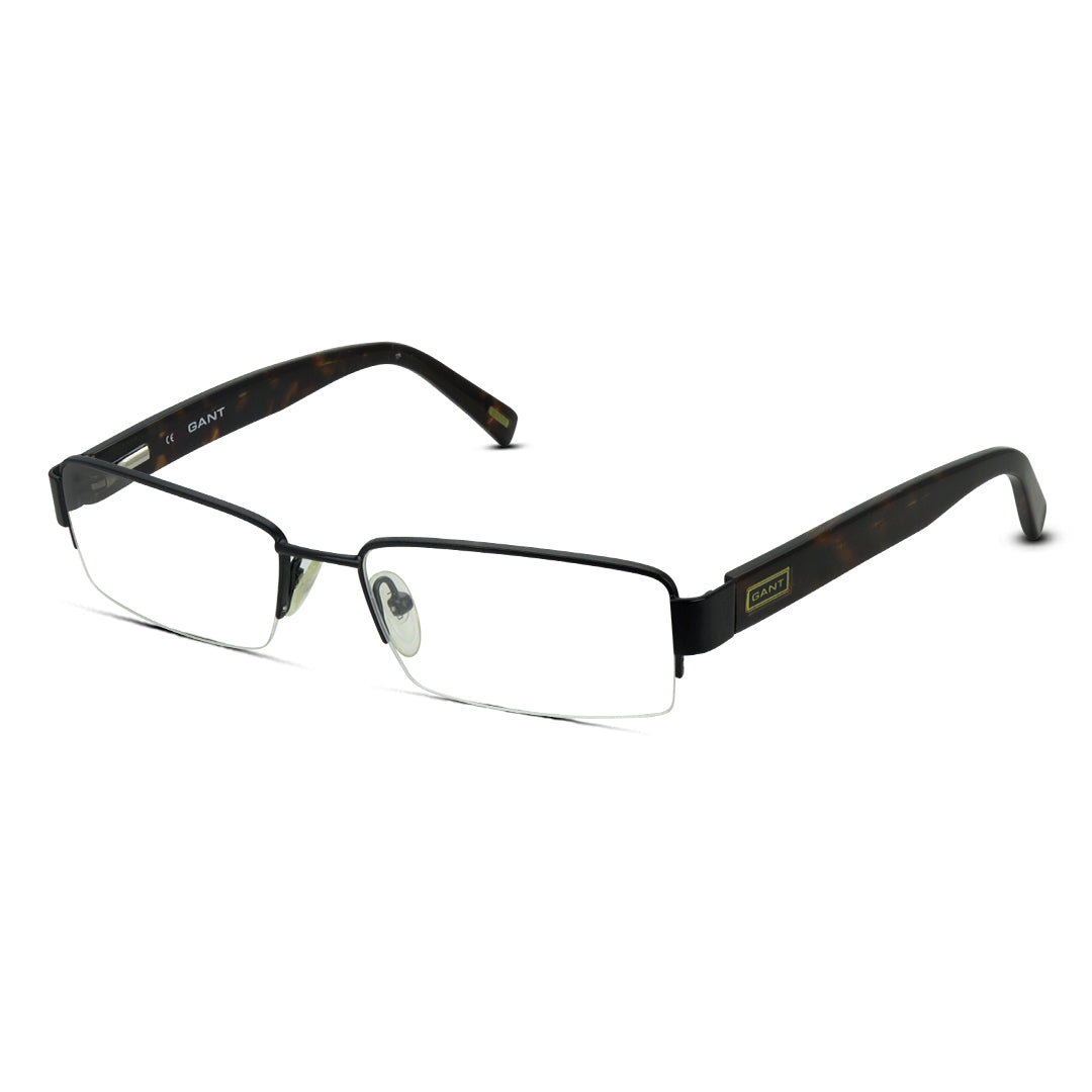 GANT Rectangle Half Rimless Medium Unisex Eyeglasses