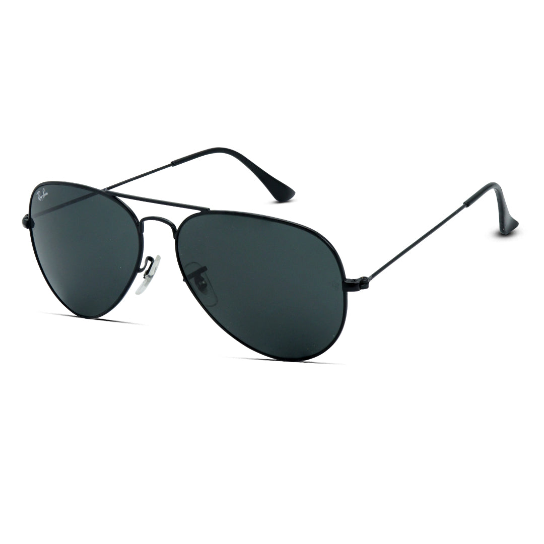 Aviator - Metal - Medium - Unisex - Sunglasses (Glass)