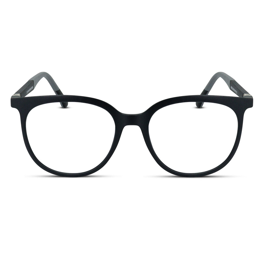 Semi Round Clip-on Unisex Eyeglasses