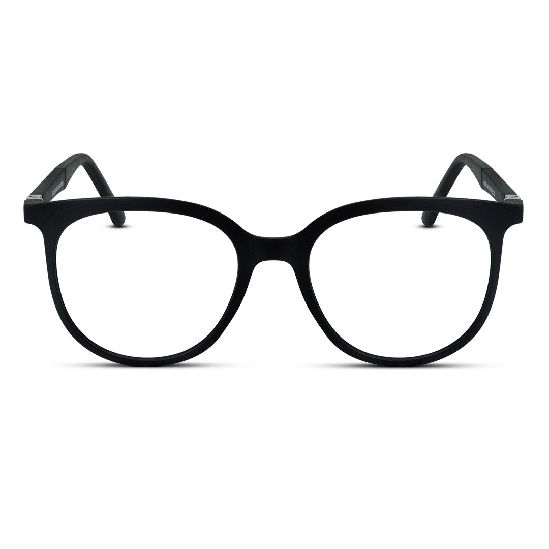 Semi Round Clip-on Unisex Eyeglasses