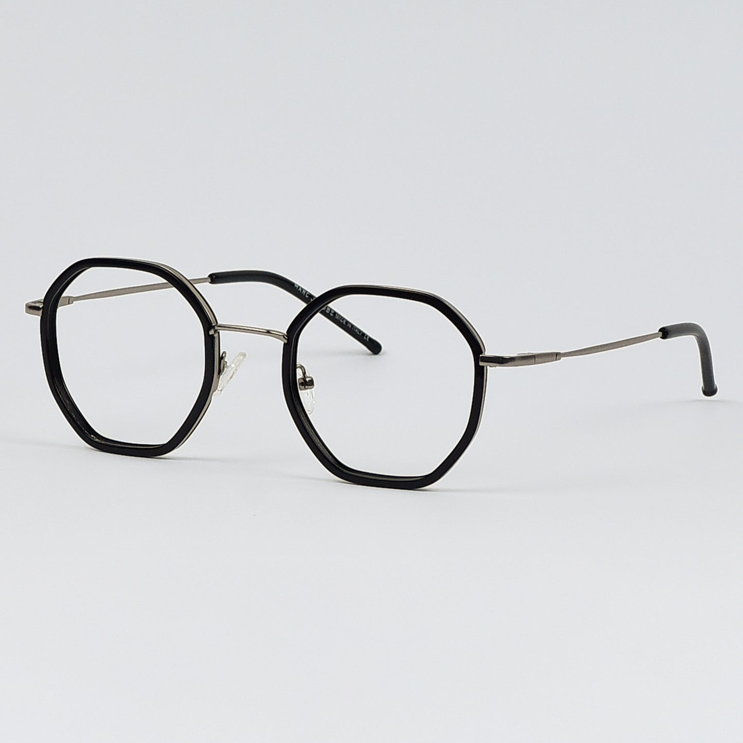 Light Weight Octagonal Metal Glasses