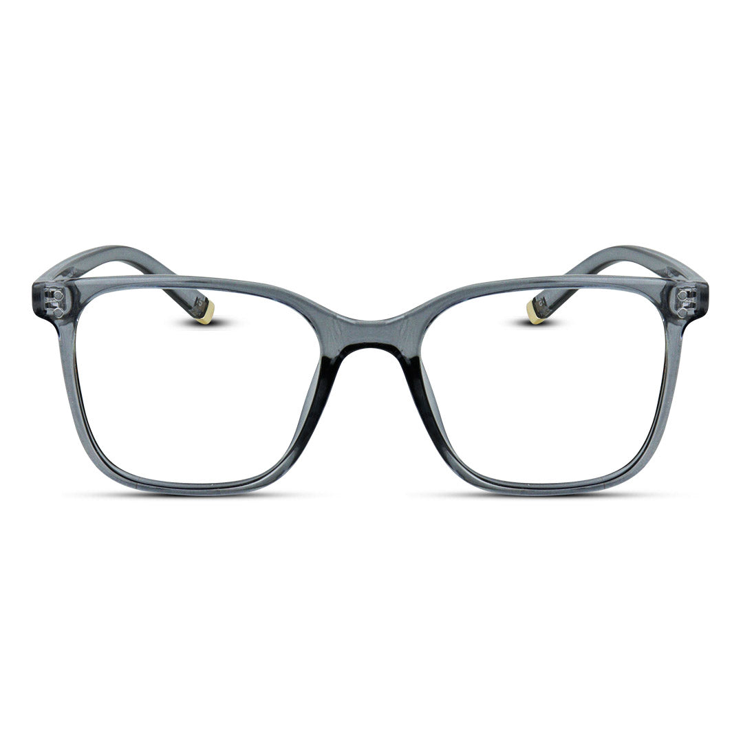 Square Plastic Unisex Eyeglasses