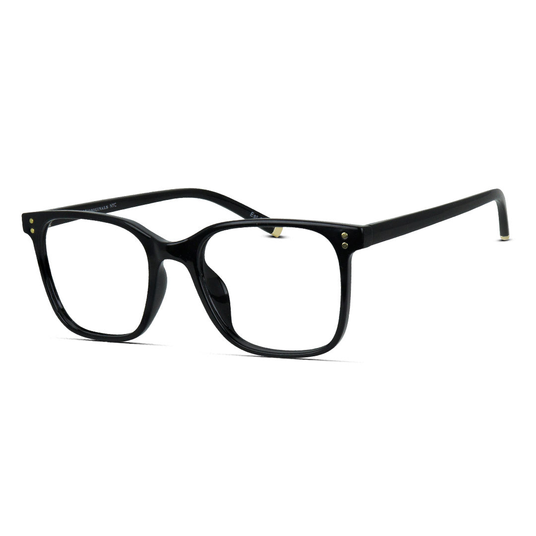 Square Plastic Unisex Eyeglasses