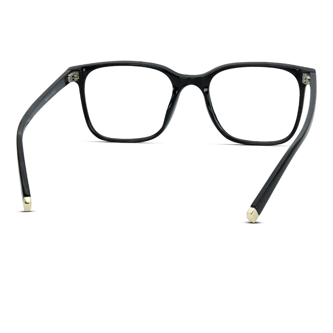 Square Plastic Unisex Eyeglasses