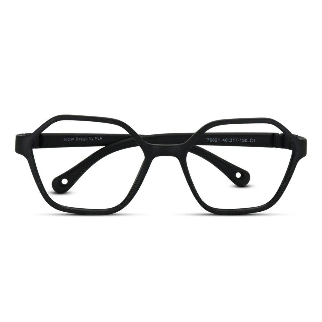 Hexagonal TR Flexible Kid's Eyeglasses