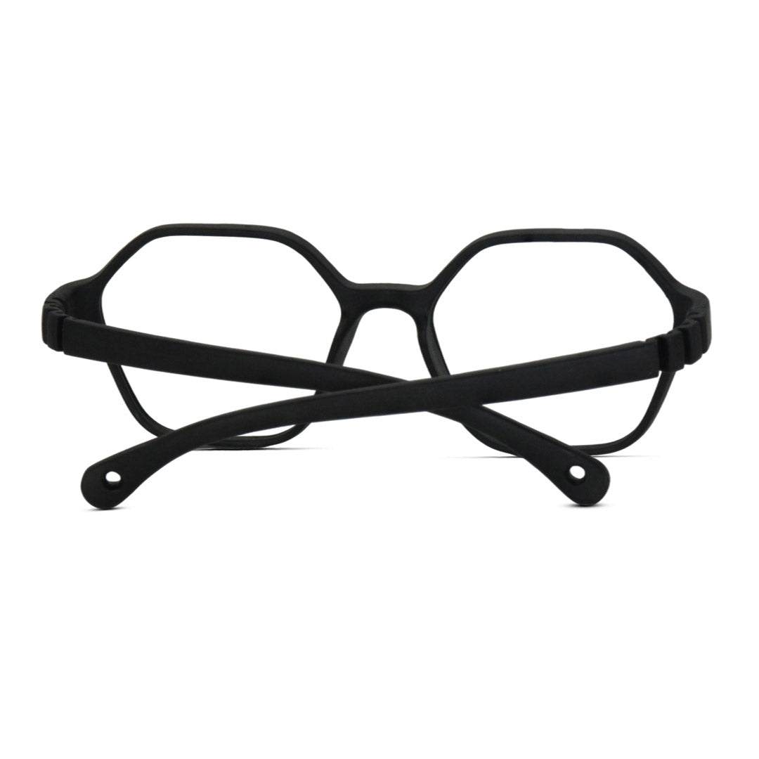 Hexagonal TR Flexible Kid's Eyeglasses