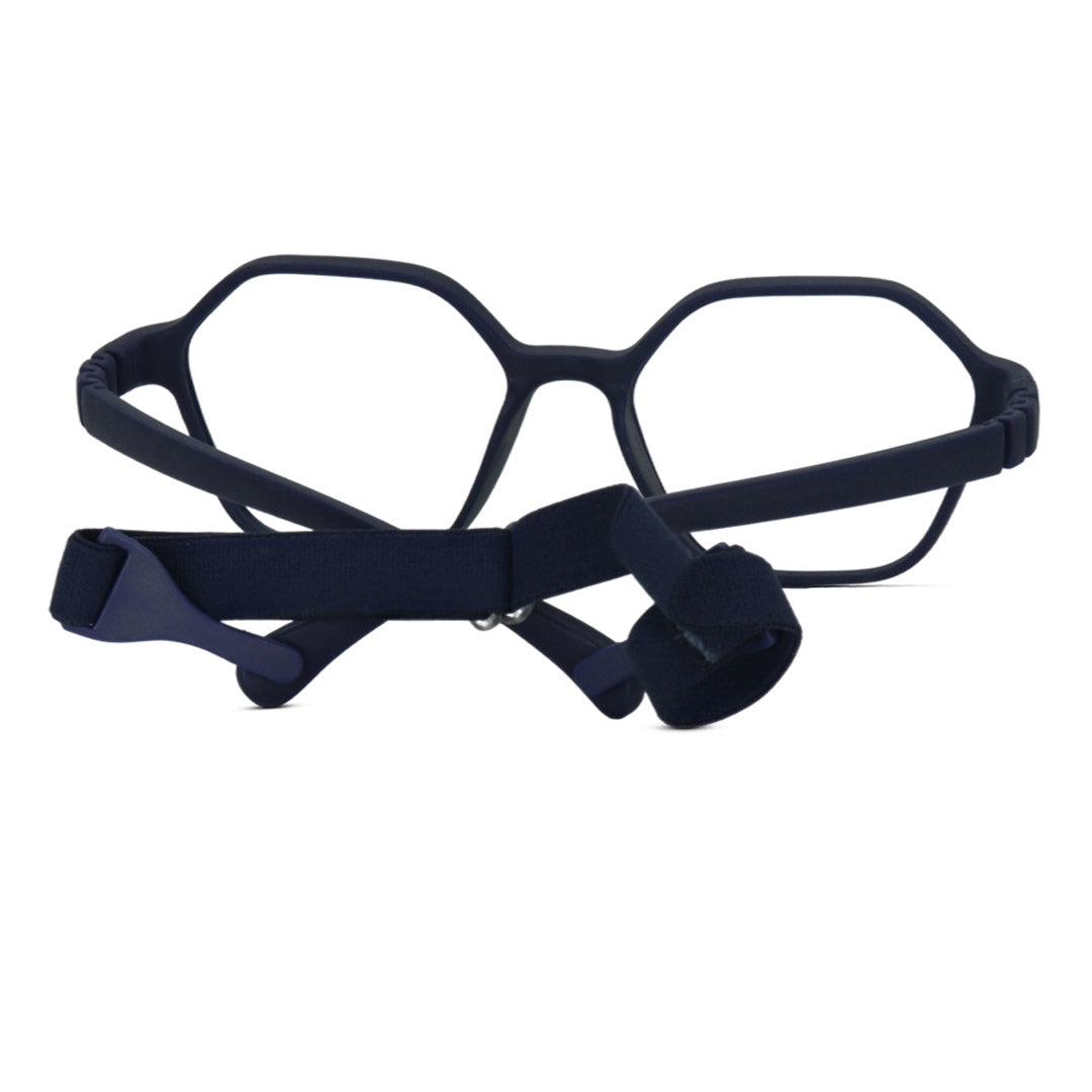 Hexagonal TR Flexible Kid's Eyeglasses
