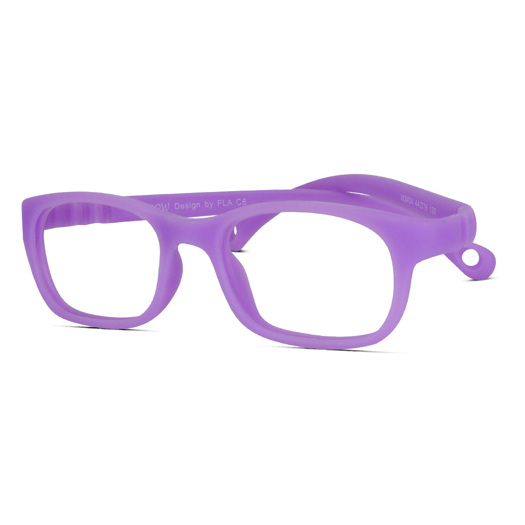 Rectangle Super Flexible TR Kids Eyeglasses