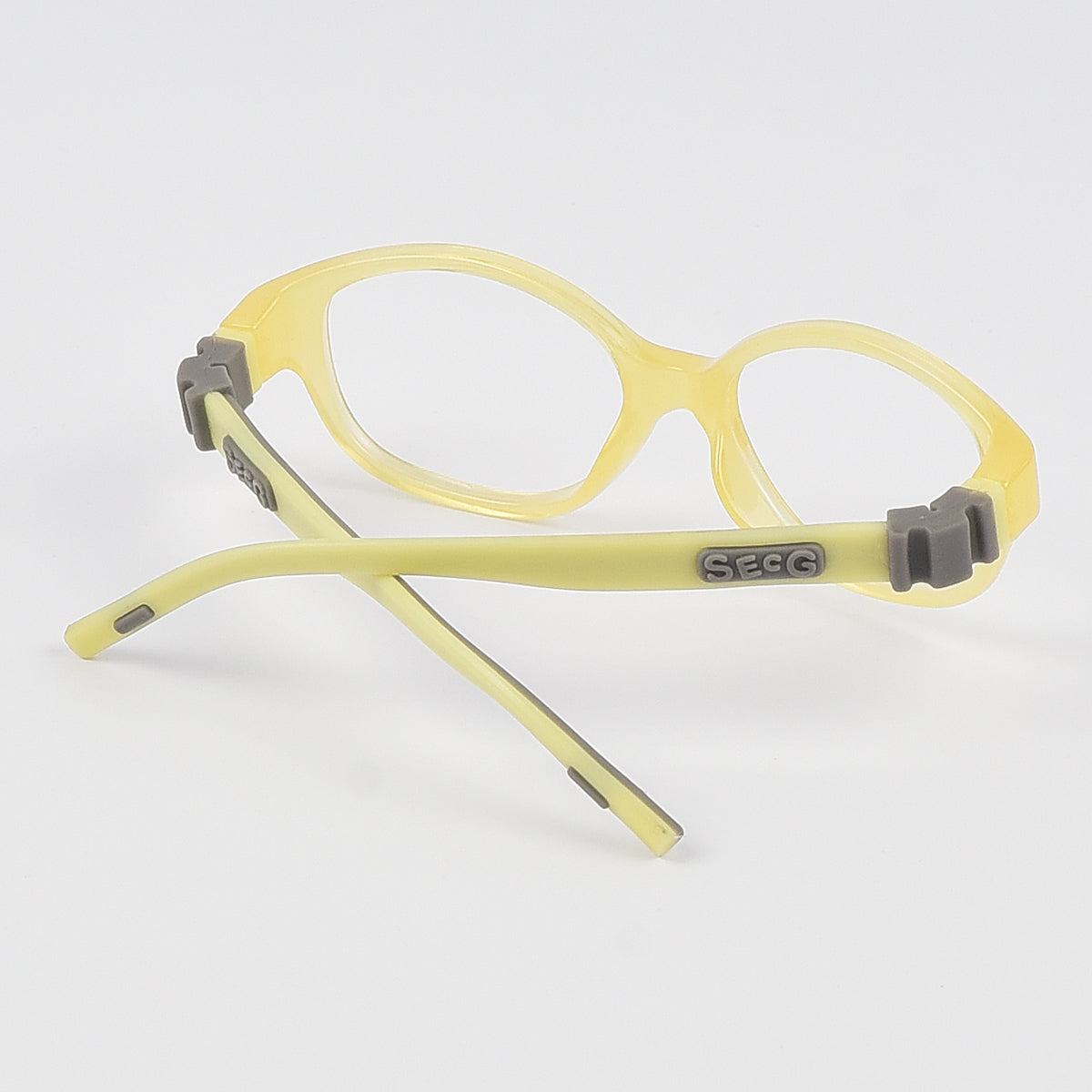 Children Glasses Size 43 No Screw Flexible Silicone Bendable Optical Frame Kids Eyeglasses Boys Girls For Ages 2-3Yrs
