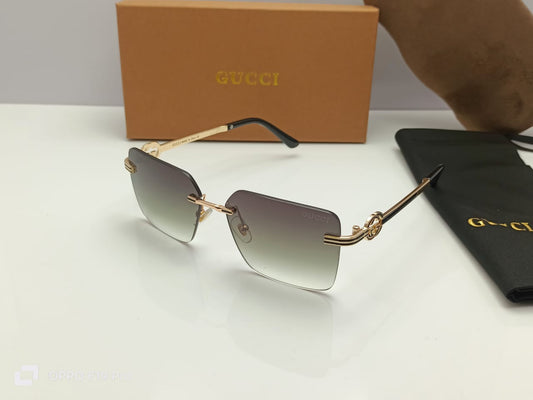 Metal Square Uni Sex Sun Glass For Uni Sex