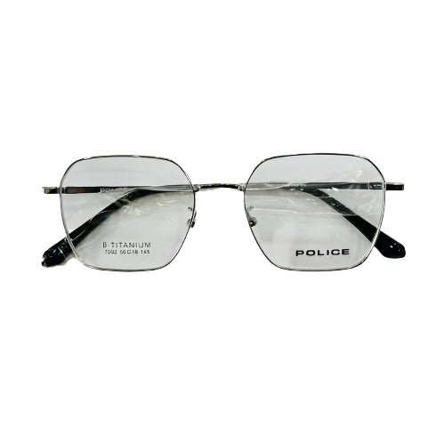 Hexagonal Metal Eye Glasses For Men/Women