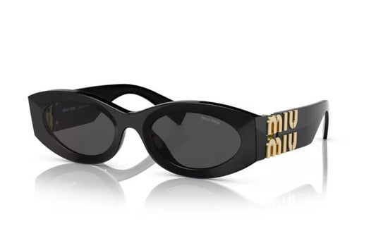 Thick Retro Oval Sun Glasses