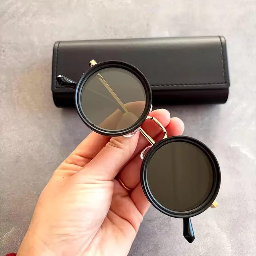 Light Adjustable Tint Control Sun Glasses