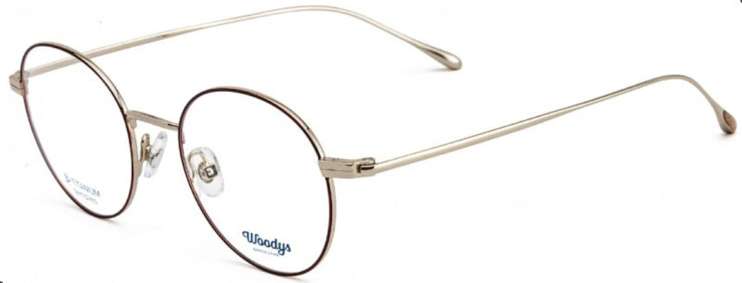 WOODYS BARCELONA FOX/08 Semi Round Eye Glasses
