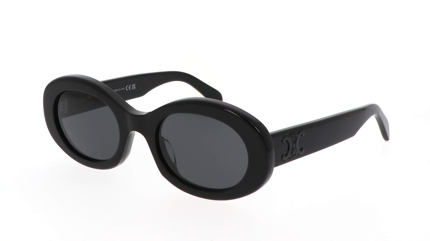 Signature Oval frame & the Iconic Triomphe logo on the Temples For Women