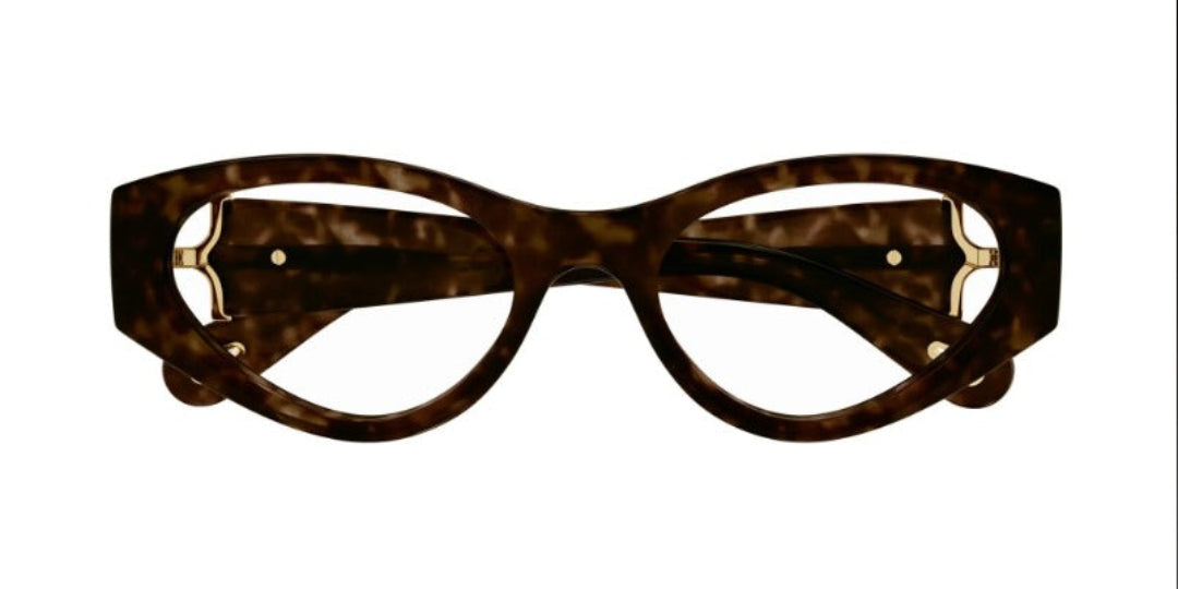 Branded Oval Cat Eye Thick Trendy Eye Glasses For Women