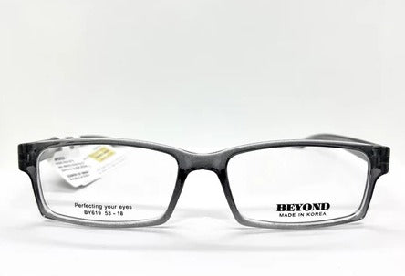 Korean Rectangular Flexible Plastic Eyeglasses
