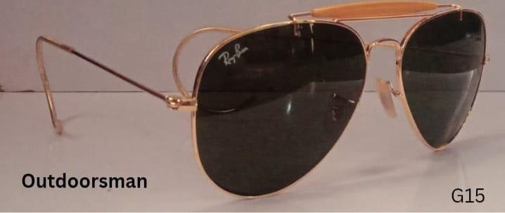 RB3030 Outdoorsman Sunglasses featuring a Signature Brow Bar