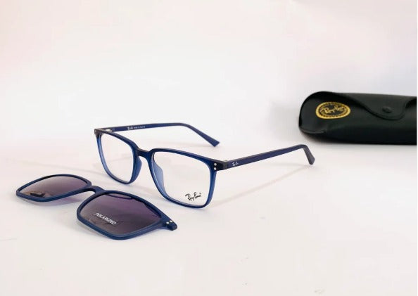 2 in 1 Clip On Eye Glasses RX-8067