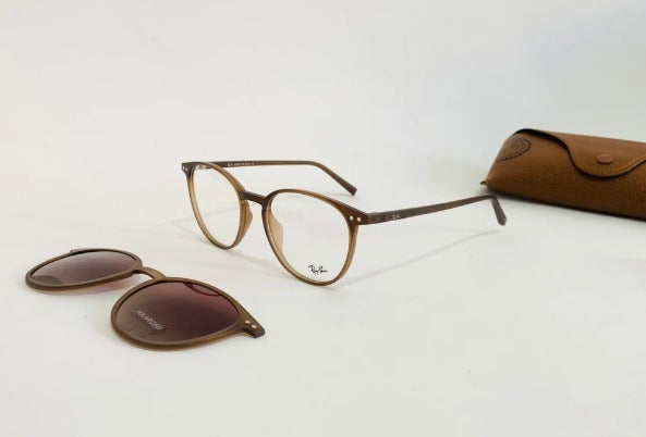 2 in 1 Clip On Eye Glasses RX-7094